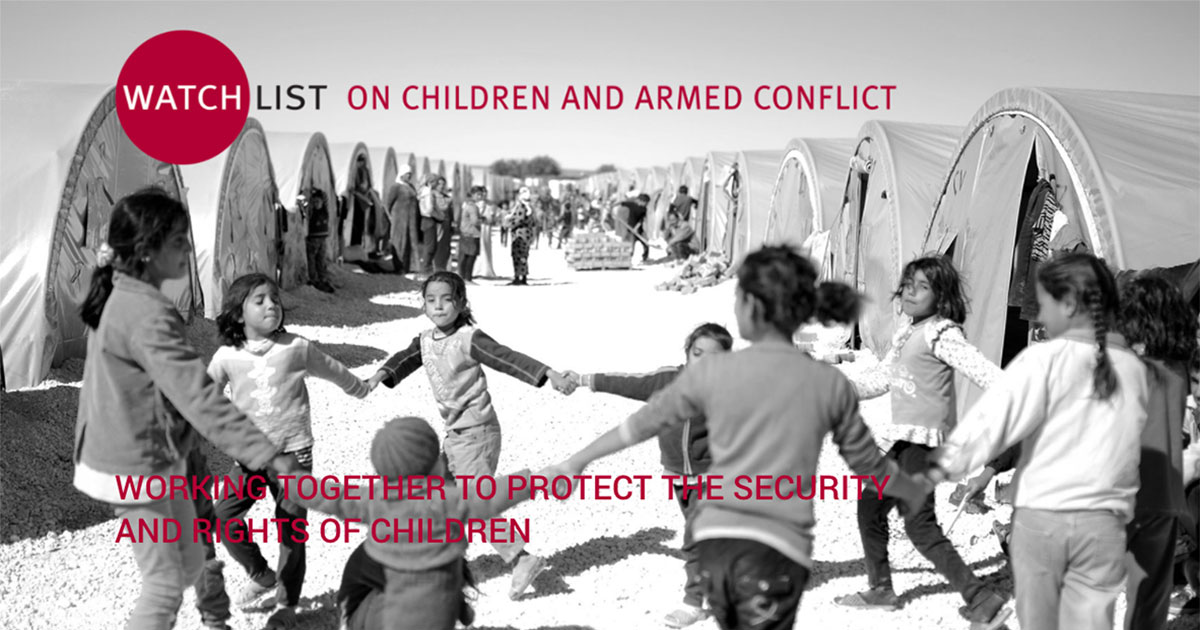 un report on children and armed conflict