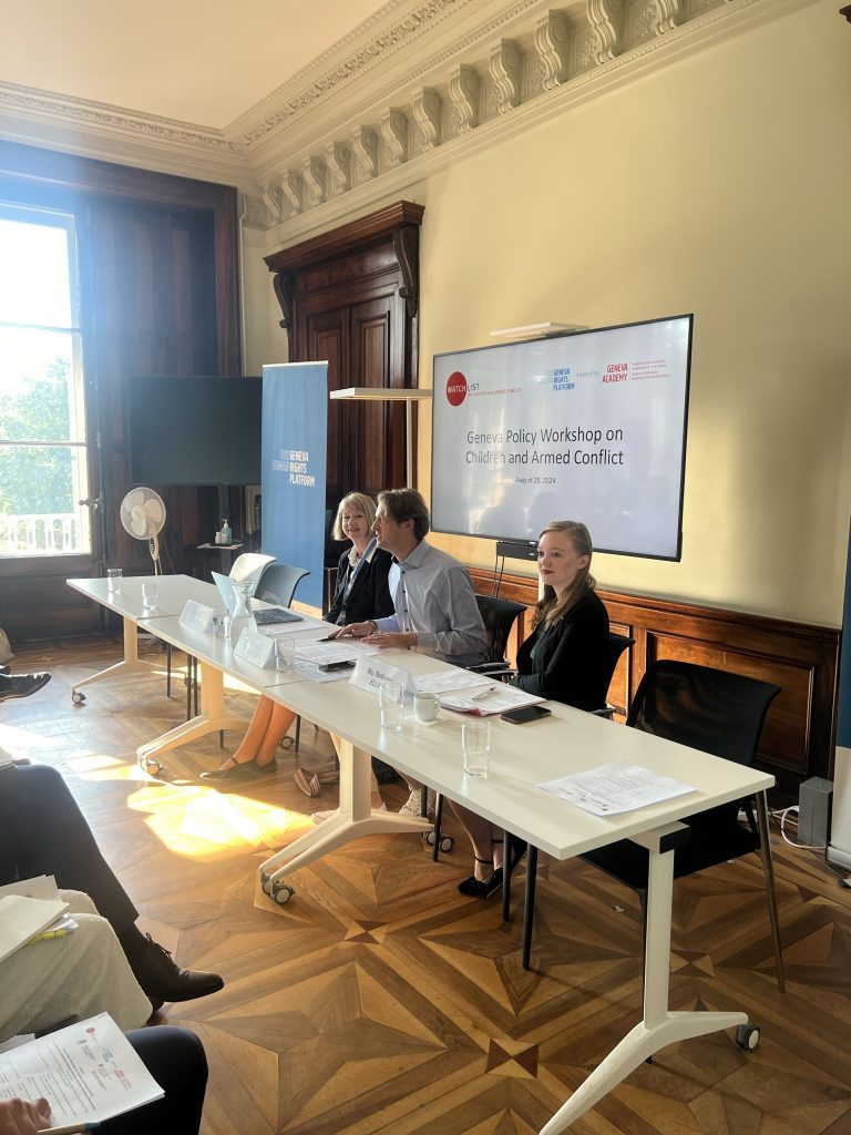 2024 Geneva Policy Workshop Report